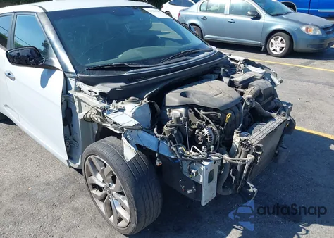 2015 Hyundai Veloster Re:flex из США, поврежденный, VIN KMHTC6AD9FU220484